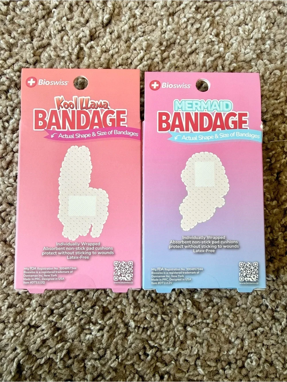 2 packs of 21 Kids Bandages